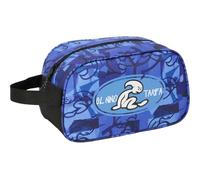 Safta El Niño Roller - Trousse Scolaire Moyenne avec poignée, Trousse pour Enfant, Adaptable au Chariot, Nettoyage Facile, Confortable et Polyvalent, qualité et résistance, 26 x 12 x 15 cm, Bleu /