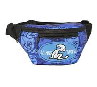 Safta EL NIÑO Roller - Sac Banane avec Poche extérieure, idéal pour Jeunes et Enfants de différents âges, Confortable et Polyvalent, qualité et résistance, 23 x 9 x 12 cm, Bleu/Noir, M, Décontracté