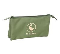EL Oie Basic - Trousse Triple, Trousse pour Enfant, idéale pour Les Enfants d'âge Scolaire, Confortable et Polyvalente, qualité et résistance, 22 x 3 x 12 cm