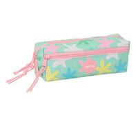 SAFTA Estrellas - Trousse Triple Petite, Trousse pour Enfant, idéale pour Les Enfants d'âge Scolaire, Confortable et Polyvalente, qualité et résistance, 22 x 6 x 8,5 cm