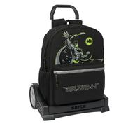Safta Evolution Trolley Batman Game Over Wheeled Backpack One Size