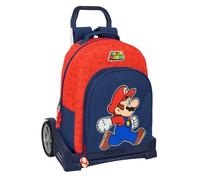 Safta Sac à Dos à Roulettes Evolution Trolley Super Mario Trick