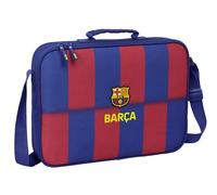 safta F.C. BARCELONA 1ère équipe 25/26 - Portefeuille extrascolaire, porte-tout, bandoulière, confortable et polyvalent, qualité et résistance, 38 x 6 x 28 cm, Bleu/grenat, M, Décontracté