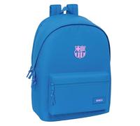 Safta F.C.BARCELONA CHICA - Sac à dos pour ordinateur portable 15,6" et USB, idéal pour les jeunes de différents âges, tissu recyclé, confortable et polyvalent, qualité et résistance, 31 x 18 x 44 cm,