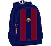 Safta F.C. BARCELONA Sac à dos scolaire pour enfants de différents âges, confortable et polyvalent, qualité et résistance, 32 x 16 x 44 cm, Bleu marine/rouge, bleu marine/rouge, Estándar, Décontracté