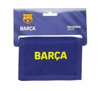 safta F.C. Barcelone 1ère équipe 25/26 - Portefeuille avec tête, Portefeuille Portefeuille, Porte-Monnaie, Confortable et Polyvalent, qualité et résistance, 12,5 x 9,5 cm, Bleu/Grenat, M, Décontracté