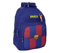 safta F.C. Barcelone 1ère équipe 25/26 - Sac à dos scolaire pour enfants, idéal pour enfants de différents âges, confortable et polyvalent, qualité et résistance, 32 x 15 x 42 cm, Bleu/grenat, M