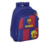 safta F.C. Barcelone 1ère équipe 25/26 - Sac à dos scolaire pour enfants, idéal pour enfants de différents âges, confortable et polyvalent, qualité et résistance, 27 x 10 x 33 cm, Bleu/grenat, M