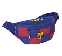 Safta F.C. Barcelone 1ère équipe 25/26 - Sac Banane avec Poche extérieure, idéal pour Les Jeunes et Les Enfants de différents âges, Confortable et Polyvalent, qualité et résistance, 23 x 9 x 12 cm