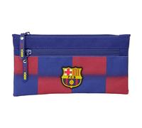 safta F.C. Barcelone 1ère équipe 25/26 - Trousse Double Fermeture éclair, Trousse pour Enfant, idéale pour Les Enfants d'âge Scolaire, Confortable et Polyvalent, qualité et résistance, 23 x 11 cm