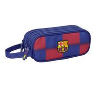 safta F.C. Barcelone 1ère équipe 25/26 - Trousse Triple Fermeture éclair, Trousse Enfant, idéale pour Les Enfants de 5 à 14 Ans, Confortable et Polyvalente, qualité et résistance, 21 x 7 x 8,5 cm