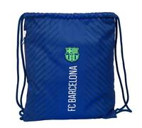 safta F.C. Barcelone NAVY Blue Sac à dos de sport, fermeture à lacets, idéal pour enfants de différents âges, confortable et polyvalent, qualité et résistance, 35 x 45 cm, bleu marine, M, Décontracté