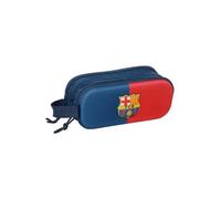 SAFTA FC Barcelona 3D Trousse Double pour Enfants, idéale pour Les Enfants d'âge Scolaire, Confortable et Polyvalente, qualité et résistance, 21 x 6 x 8 cm, Bleu/Grenade, M, décontracté, Bleu/Grenade