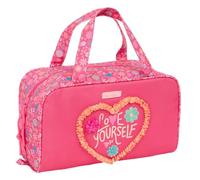 Safta Feeling - Trousse de Toilette rectangulaire avec poignée, Adaptable au Chariot, idéale pour Les Enfants de 5 à 14 Ans, Confortable et Polyvalente, qualité et résistance, 31 x 14 x 19 cm,