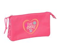 safta Feeling - Trousse Triple pour Enfant, idéale pour Les Enfants d'âge Scolaire, Confortable et Polyvalente, qualité et résistance, 22 x 3 x 12 cm, Multicolore, M, Décontracté