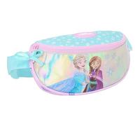 Safta Frozen Cool Days Sac Banane pour Enfants Idéal pour Les Jeunes et Les Enfants de différents âges, Confortable et Polyvalent, qualité et résistance, 23 x 9 x 14 cm, Violet/Bleu Ciel, Violet/Bleu