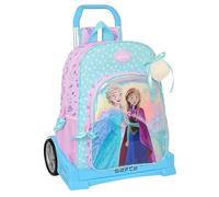 Safta Frozen Cool Days With Evolution Wheeled Backpack Bleu