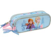 Safta Frozen Ice Magic Trousse Double Pour Enfant, Idéale Pour Les Enfants D'âge Scolaire, Confortable Et Polyvalente, Qualité Et Résistance, 21 X 6 X 8 Cm, Bleu Clair, M, Décontracté[Z896]