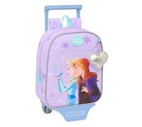 Safta Frozen Spirit Mini Wheeled Backpack Violet