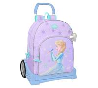Safta Frozen Spirit Evolution Wheeled Backpack Violet