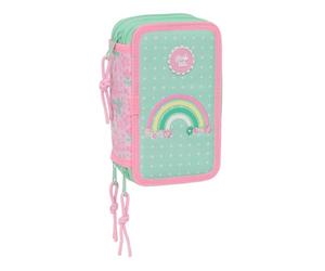 safta Glowlab Amazing - Trousse Scolaire avec 37 Outils Inclus, Trousse pour Enfant, idéale pour Les Enfants de 5 à 14 Ans, Confortable et Polyvalente, qualité et résistance, 12,5 x 5,5 x 19,5 cm,