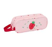 safta Glowlab Trousse Double pour Enfant, idéale pour Les Enfants d'âge Scolaire, Confortable et Polyvalente, qualité et résistance, 21 x 6 x 8 cm