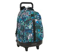 safta GRAFFITI GO Grand Sac à Dos à Roulettes Compact Amovible Idéal pour Enfants de Différents Âges, Confortable et Polyvalent, Qualité et Résistance, 33 x 22 x 45 cm