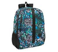 safta GRAFFITI GO - Sac à dos scolaire pour enfants, idéal pour enfants de différents âges, confortable et polyvalent, qualité et résistance, 32 x 16 x 44 cm