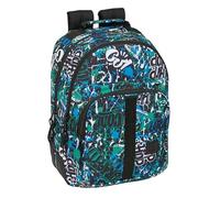 safta GRAFFITI GO - Sac à dos scolaire pour enfants, idéal pour enfants de différents âges, confortable et polyvalent, qualité et résistance, 32 x 15 x 42 cm