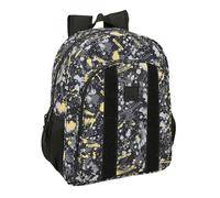 safta GRAFFITI SPLASH - Sac à dos scolaire pour enfant, adaptable au chariot, idéal pour les enfants d'âge scolaire, confortable et polyvalent, qualité et résistance, 32 x 12 x 38 cm