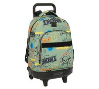 Safta Graffiti Zone 33l 33x45x22cm Wheeled Backpack Vert Enfants