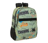 safta GRAFFITI Zone - Sac à dos scolaire pour enfants, idéal pour les enfants de différents âges, confortable et polyvalent, qualité et résistance, 32 x 16 x 44 cm