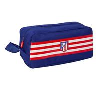 Safta Grand sac à dos à roulettes Atlético de Madrid Compact Evolution amovible, 93 cm de haut, lavable, grande capacité, dos et épaules rembourrés, porte-bouteilles, garçon et fille, dimensions 33 x