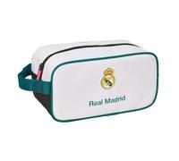 Safta | Grand sac à dos à roulettes Real Madrid Équipement 26/27 Compact Evolution amovible, 93 cm de haut, dos et épaules rembourrés, porte-bouteilles, plateau PVC, garçon et fille, dimensions 33 x