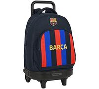 Sac À Dos Avec Roues Amovibles F.C. Barcelone 1ère Équipement 22/23 - Safta - Bleu Marine, Grenat