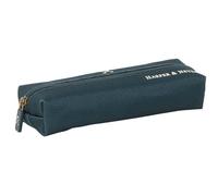 safta Harper & Neyer - Trousse rectangulaire pour Enfant, idéale pour Les Enfants d'âge Scolaire, Confortable et Polyvalente, qualité et résistance, 22 x 7 x 40 cm, Bleu Marine, M, Décontracté