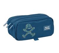 safta Harper & Neyer Trousse Triple Grande Trousse pour Enfant, idéale pour Les Enfants d'âge Scolaire, Confortable et Polyvalente, qualité et résistance, 21,5 x 8 x 10 cm
