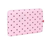 Safta Housse pour ordinateur portable Minnie Mouse "Naive" 15,6" Rose clair