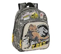 Safta Infant 34 Cm Jurassic World Warning Backpack One Size