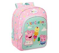 Safta Infant 34 Cm Peppa Pig Ice Cream Backpack One Size