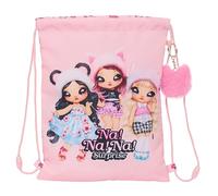 NANANA FABULOUS - Sac à dos plat junior, idéal pour enfants de différents âges, confortable et polyvalent, qualité et résistance, 26 x 34 cm, couleur rose, rose, Estándar, Décontracté