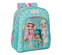 Safta Junior 38 Cm Rainbow High Paradise Backpack One Size Multicolore