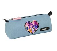 safta K-Pop Demon Hunters - HUNTR/X Trousse avec Fermeture éclair et Compartiment, idéale pour Les Enfants d'âge Scolaire, Confortable et Polyvalente, résistance, 21 x 7 x 8 cm