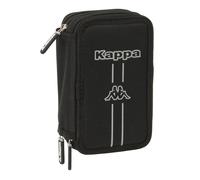 Safta KAPPA Dark School Pencil Case with 37 Tools Included, Children's Pencil Ca