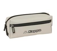SAFTA - Trousse - triple, avec bande élastique, 22 cm - Kappa "Gris" Gris