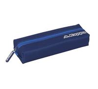 safta Kappa Rain - Trousse rectangulaire pour Enfant, idéale pour Les Enfants d'âge Scolaire, Confortable et Polyvalente, qualité et résistance, 22 x 7 x 40 cm, Bleu Marine, M, Décontracté