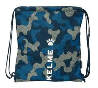 safta Kelme EPIC - Grand sac à dos plat, idéal pour les enfants de différents âges, confortable et polyvalent, qualité et résistance, 35 x 40 cm, bleu marine, M, Décontracté