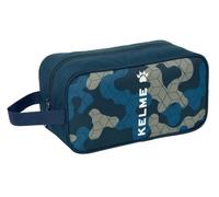 Safta Kelme Epic - Sac à Chaussures Moyen, Multifonction, Sac à Chaussures, Sport, extrascolaire, Football, Confortable et Polyvalent, 29 x 14 x 15 cm, Bleu Marine, M, Décontracté
