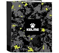 Safta Kelme Jungle Classeur Folio 4 Anneaux, Idéal Pour Les Enfants De Différents Âges, Confortable Et Polyvalent, Qualité Et