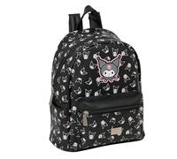 safta KUROMI Mini sac à dos pour un usage quotidien, idéal pour les enfants de différents âges, confortable et polyvalent, qualité et résistance, 24 x 12 x 28 cm